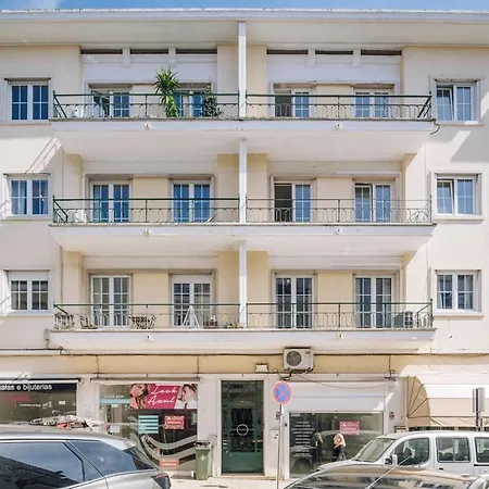 公寓 Badet - 3 Bedrooms, Office And Terrace In Alvalade Lisboa